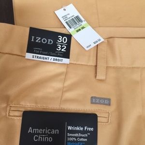Wrinkle Free Straight American Chino